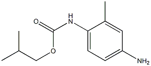2-methylpropyl N-(4-amino-2-methylphenyl)carbamate 구조식 이미지