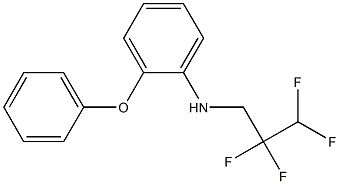 2-phenoxy-N-(2,2,3,3-tetrafluoropropyl)aniline 구조식 이미지