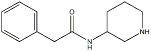 2-phenyl-N-(piperidin-3-yl)acetamide 구조식 이미지