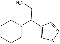 2-piperidin-1-yl-2-thien-3-ylethanamine Structure