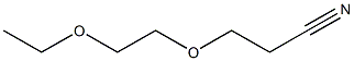 3-(2-ethoxyethoxy)propanenitrile Structure