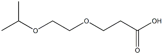 3-(2-isopropoxyethoxy)propanoic acid 구조식 이미지