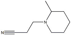 3-(2-methylpiperidin-1-yl)propanenitrile 구조식 이미지