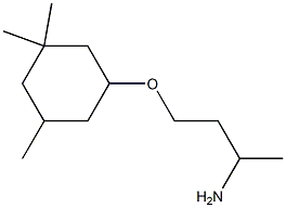 3-(3-aminobutoxy)-1,1,5-trimethylcyclohexane 구조식 이미지