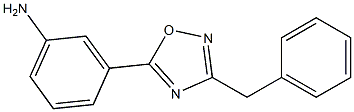 3-(3-benzyl-1,2,4-oxadiazol-5-yl)aniline Structure