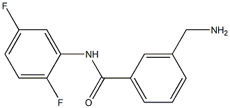 3-(aminomethyl)-N-(2,5-difluorophenyl)benzamide Structure