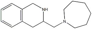 3-(azepan-1-ylmethyl)-1,2,3,4-tetrahydroisoquinoline Structure