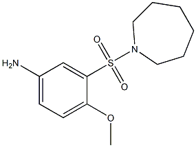 3-(azepane-1-sulfonyl)-4-methoxyaniline 구조식 이미지