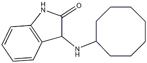 3-(cyclooctylamino)-2,3-dihydro-1H-indol-2-one 구조식 이미지