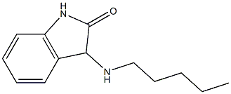 3-(pentylamino)-2,3-dihydro-1H-indol-2-one 구조식 이미지