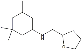 3,3,5-trimethyl-N-(oxolan-2-ylmethyl)cyclohexan-1-amine Structure