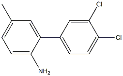 3',4'-dichloro-5-methyl-1,1'-biphenyl-2-amine 구조식 이미지