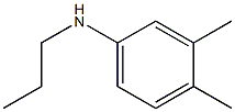3,4-dimethyl-N-propylaniline Structure