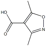 3,5-dimethyl-1,2-oxazole-4-carboxylic acid Structure