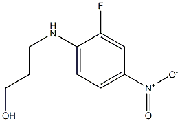 3-[(2-fluoro-4-nitrophenyl)amino]propan-1-ol Structure