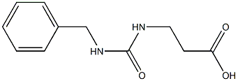 3-[(benzylcarbamoyl)amino]propanoic acid Structure