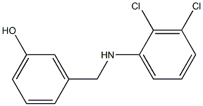 3-{[(2,3-dichlorophenyl)amino]methyl}phenol 구조식 이미지