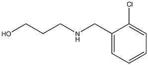 3-{[(2-chlorophenyl)methyl]amino}propan-1-ol Structure