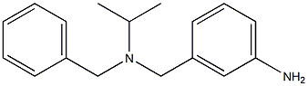 3-{[benzyl(propan-2-yl)amino]methyl}aniline 구조식 이미지