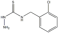 3-amino-1-[(2-chlorophenyl)methyl]thiourea 구조식 이미지