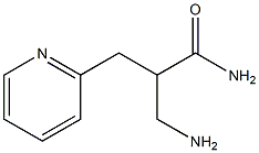 3-amino-2-(pyridin-2-ylmethyl)propanamide 구조식 이미지