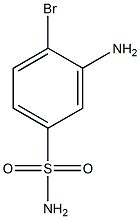 3-amino-4-bromobenzenesulfonamide 구조식 이미지