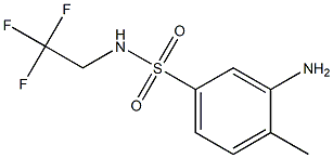 3-amino-4-methyl-N-(2,2,2-trifluoroethyl)benzene-1-sulfonamide 구조식 이미지