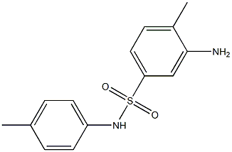 3-amino-4-methyl-N-(4-methylphenyl)benzene-1-sulfonamide 구조식 이미지