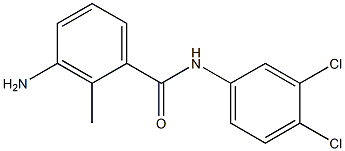 3-amino-N-(3,4-dichlorophenyl)-2-methylbenzamide Structure