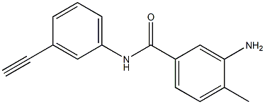 3-amino-N-(3-ethynylphenyl)-4-methylbenzamide Structure