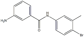 3-amino-N-(4-bromo-3-methylphenyl)benzamide 구조식 이미지