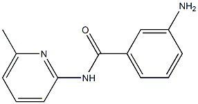 3-amino-N-(6-methylpyridin-2-yl)benzamide Structure