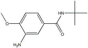 3-amino-N-(tert-butyl)-4-methoxybenzamide Structure