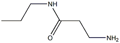 3-amino-N-propylpropanamide Structure