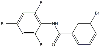 3-bromo-N-(2,4,6-tribromophenyl)benzamide Structure