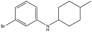 3-bromo-N-(4-methylcyclohexyl)aniline Structure
