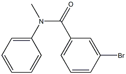 3-bromo-N-methyl-N-phenylbenzamide Structure