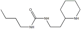 3-butyl-1-[2-(piperidin-2-yl)ethyl]urea Structure