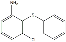 3-chloro-2-(phenylsulfanyl)aniline Structure