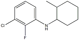 3-chloro-2-fluoro-N-(2-methylcyclohexyl)aniline 구조식 이미지