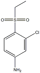 3-chloro-4-(ethylsulfonyl)aniline 구조식 이미지