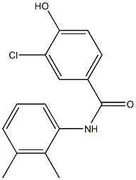 3-chloro-N-(2,3-dimethylphenyl)-4-hydroxybenzamide Structure