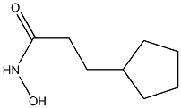 3-cyclopentyl-N-hydroxypropanamide 구조식 이미지