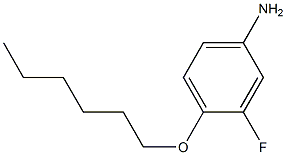 3-fluoro-4-(hexyloxy)aniline 구조식 이미지