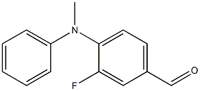 3-fluoro-4-[methyl(phenyl)amino]benzaldehyde Structure