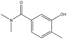 3-hydroxy-N,N,4-trimethylbenzamide 구조식 이미지