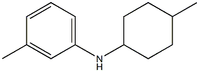 3-methyl-N-(4-methylcyclohexyl)aniline Structure