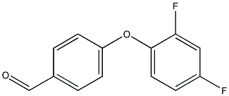 4-(2,4-difluorophenoxy)benzaldehyde 구조식 이미지