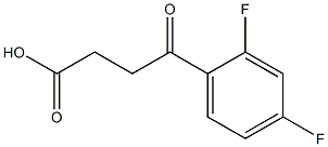 4-(2,4-difluorophenyl)-4-oxobutanoic acid Structure