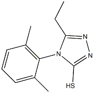 4-(2,6-dimethylphenyl)-5-ethyl-4H-1,2,4-triazole-3-thiol Structure